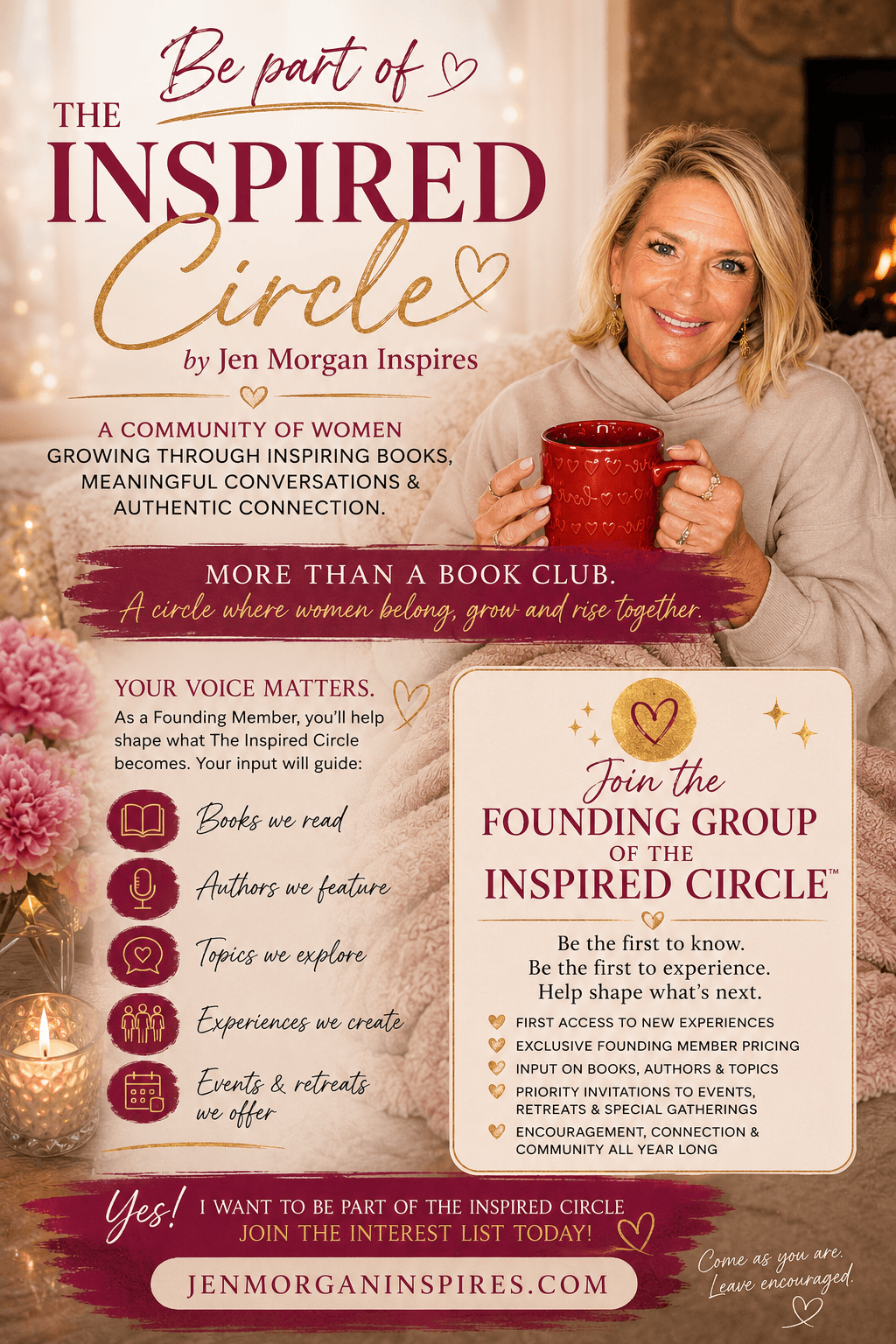 The Inspired Circle — a book club for women